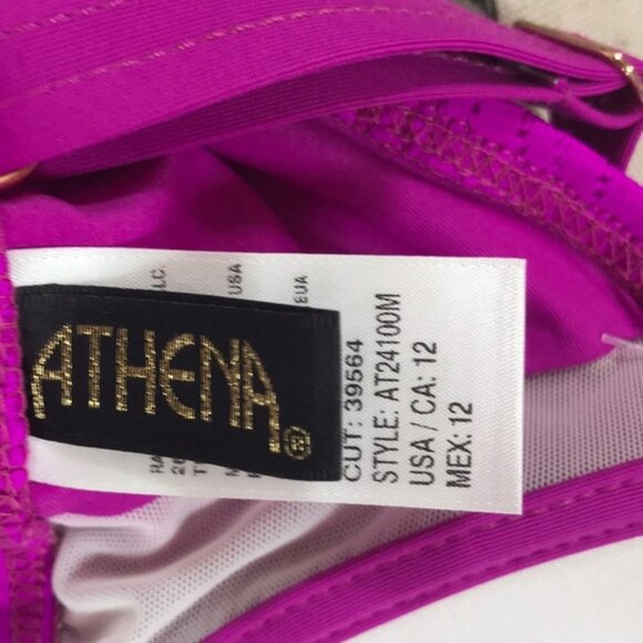 Athena Sun Daze Ruched Tie Front Bikini Top - Picture 5 of 7